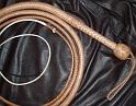 10ft Natural Tan 12 plait Indiana Jones Bullwhip 3K